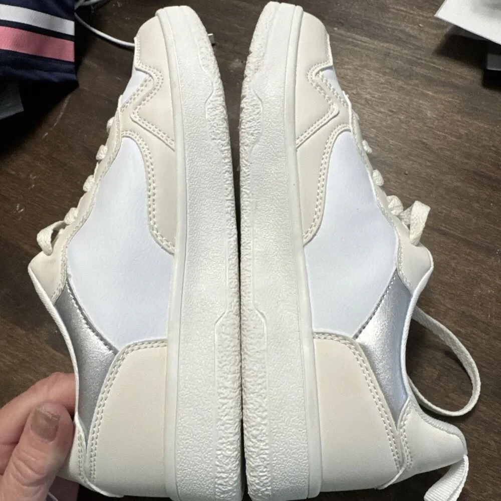 Dream Pairs Women's Fashion Walking Court and Skateboard Sneakers US 9 White